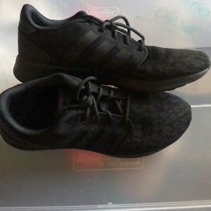 Black adidas sneakers
